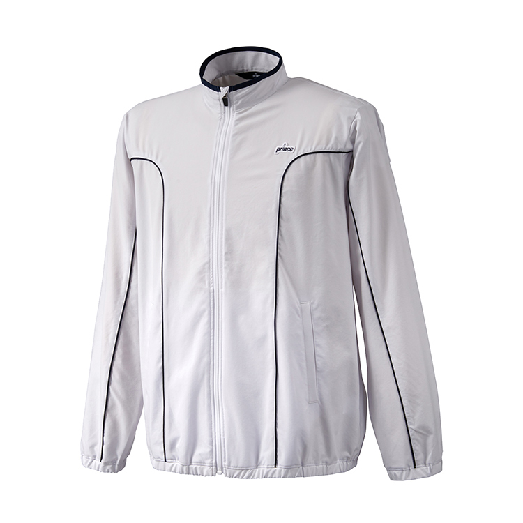 プリンス プリンス通販 ウィンドジャケット 吸汗速乾 Upf50 ストレッチクロス素材 Ms1601 サイズ M ホワイト 146 ウェアテニス用品の公式通販