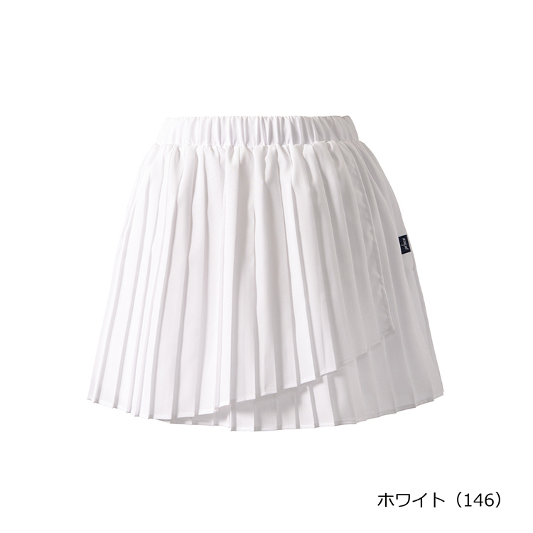 プリンスラッププリーツスカート メカニカルストレッチタフタ