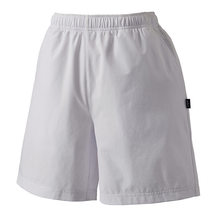 プリンス【プリンス通販】レディース ハーフパンツ 吸汗速乾、UPF50（ストレッチクロス素材）（WS1308）(サイズ S ホワイト（146）):  ウェアテニス用品の公式通販