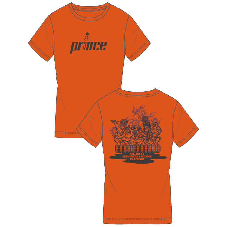 半袖Tシャツ（サンセットオレンジ）全国小学生ABC限定Ｔシャツ
