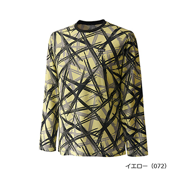 ロングスリーブシャツ 吸汗速乾、UPF50+ FDピンメッシュ素材 MF5023