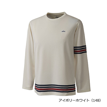 ロングスリーブシャツ 吸汗速乾、UPF50+ ライトスムース素材 MF5027