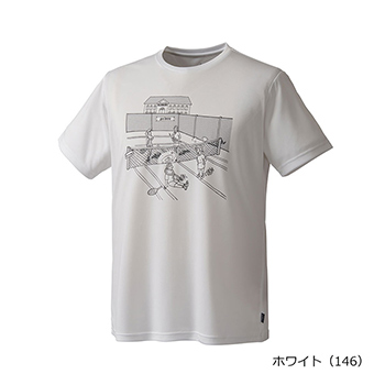 Ｔシャツ 吸汗速乾、UPF50 ドライニット素材 MF5028