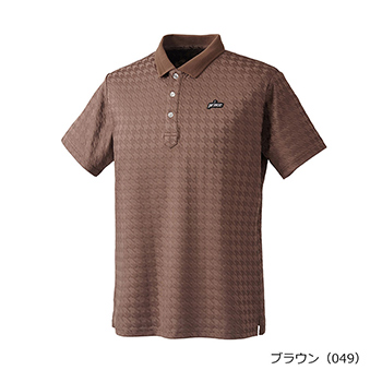 ポロシャツ 吸汗速乾、UPF50 ジャガード素材 MF5110