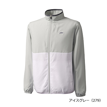 チクネツウィンドジャケット UVケア、撥水、保温、蓄熱 メカニカルストレッチタフタ（ポリエステル素材）MF6611