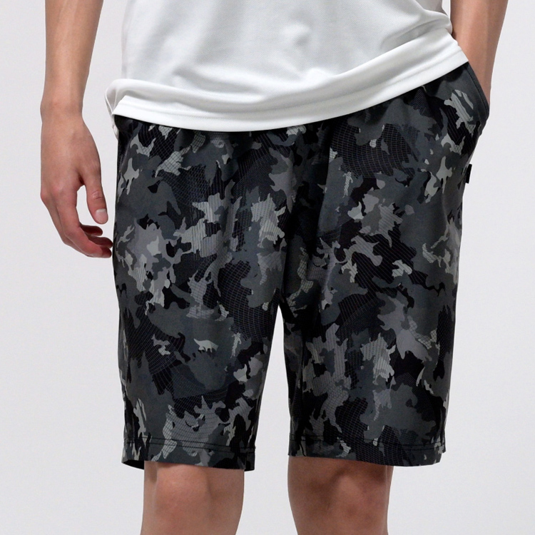 ストレッチハーフパンツ ストレッチ・吸水速乾・UPF50+・バド （ハイゲージストレッチライト 素材） MS5201