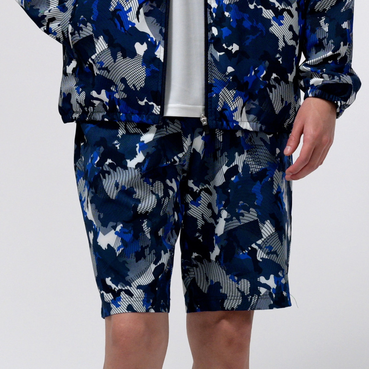 ストレッチハーフパンツ ストレッチ・吸水速乾・UPF50+・バド （ハイゲージストレッチライト 素材） MS5201