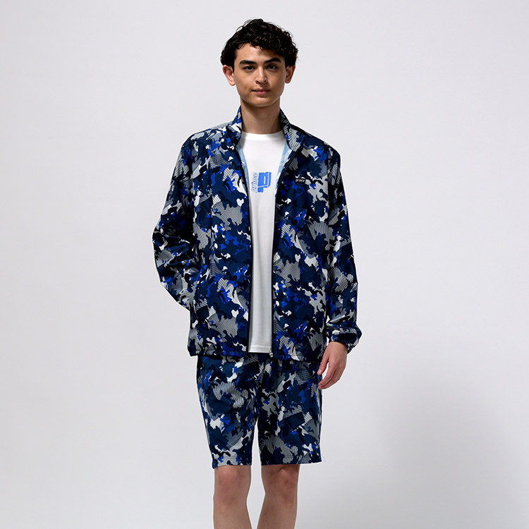 ウィンドジャケット 撥水・UVケア （メカニカルストレッチタフタ 素材） MS5601