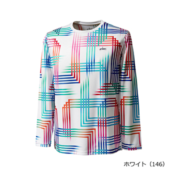 ロングスリーブシャツ 吸汗速乾、UPF50、リサイクル （ ソフトメッシュドライ 素材 ） MS6005