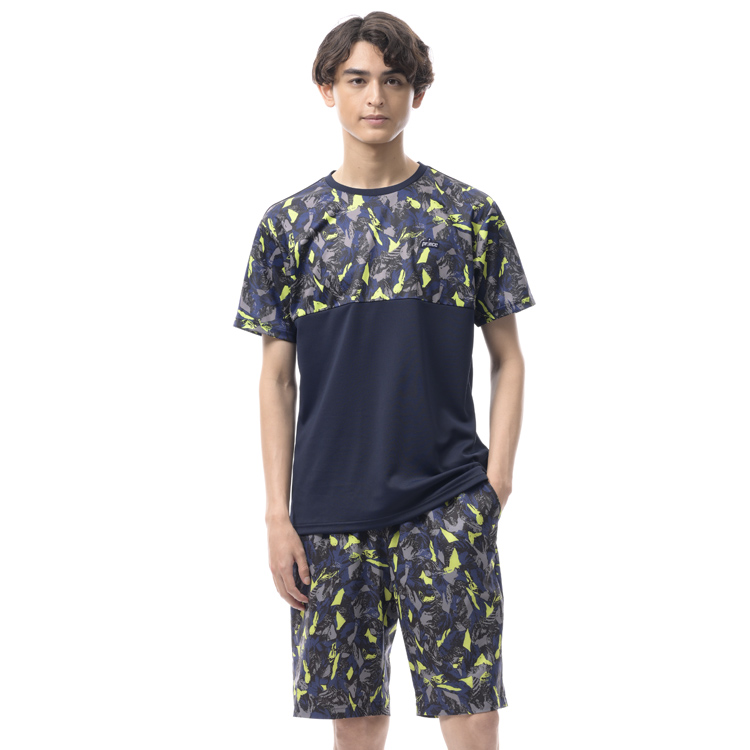 ゲームシャツ 吸汗速乾、UPF50+ （ ライトスムース 素材 ） MS6009