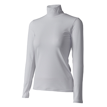 レディース  インナーシャツ（メッシュ） 吸汗速乾、UVケア、ストレッチ（ストレッチシングルジャージー素材）（WA2032）