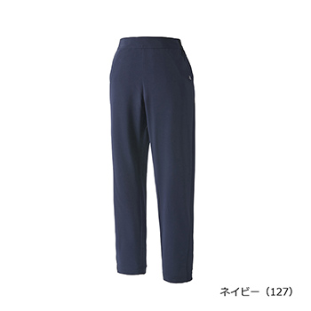 ハイブリッドパンツ（テーパード） UPF50+、ストレッチ、バド、リサイクル ハイゲージストレッチライトEco（ポリエステル、ポリウレタン素材）/ニット（ポリエステル、ポリウレタン素材）WA6337