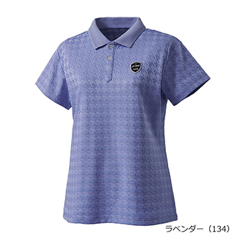 ポロシャツ 吸汗速乾、UPF50 ジャガード素材 WF5093