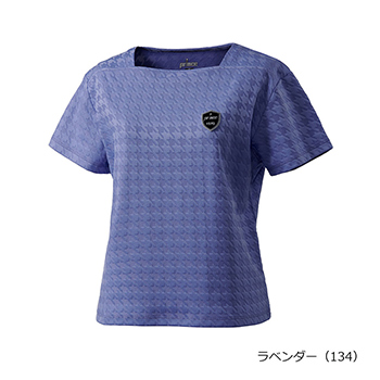 ゲームシャツ 吸汗速乾、UPF50 ジャガード素材 WF5094