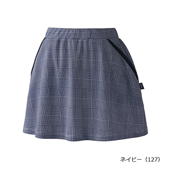 スカート 吸汗速乾、UPF50+、制電、 FDピンメッシュ素材 WF5332