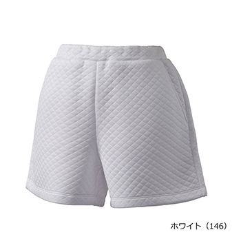 ハーフパンツ UVケア、 膨れジャガード素材 WF5348