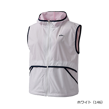 プリンスウィンドベスト UVケア、撥水 リップストップ素材 WF5664