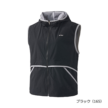 ウィンドベスト UVケア、撥水 リップストップ素材 WF5664