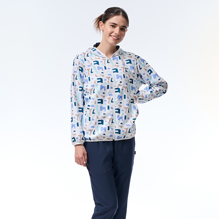 チクネツウィンドジャケット 撥水、蓄熱保温 メカニカルストレッチタフタ素材 WF5665