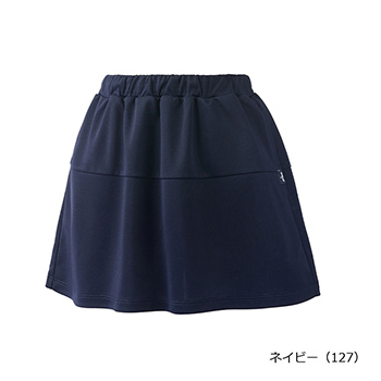 スカート UPF50+、制電 ライトスムース（ポリエステル素材）WF6333
