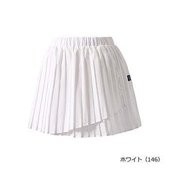 ラッププリーツスカート  メカニカルストレッチタフタ（ポリエステル素材）WF6341