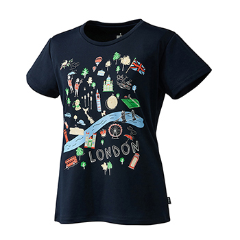 【プリンス通販】Ｔシャツ 吸汗速乾、ＵＰＦ５０+（ライトスムース素材）（WS3073）