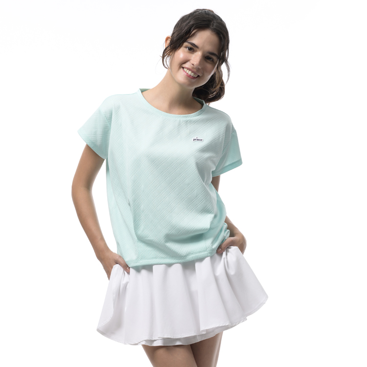 ゲームシャツ 吸汗速乾、UPF30、遮熱 （ ソルケアバイアスチェックジャガード 素材 ） WS6056