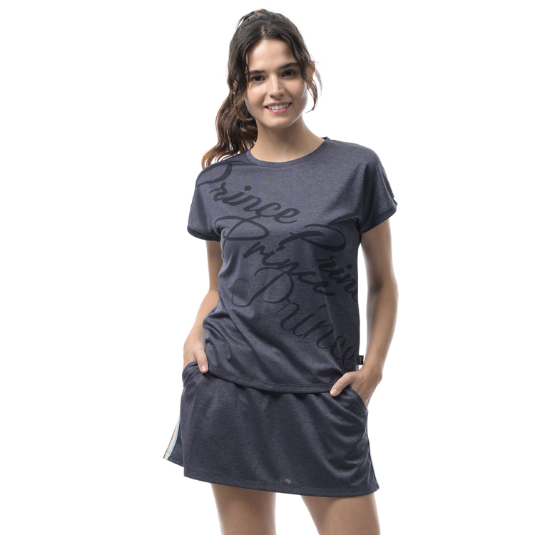 Ｔシャツ UPF50、汗じみ防止 （ カラーメランジ 素材 ） WS6059