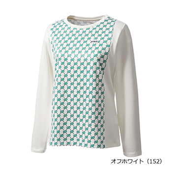 ロングスリーブシャツ 吸汗速乾、UPF50、リサイクル （ ソフトメッシュドライ 素材 ） WS6072