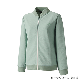 ジャケット 吸汗速乾、UPF50＋ （ スクラムテックニットサッカー 素材 ） WS6502