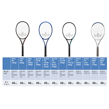 【ラケットレンタル】DIADEMシリーズ